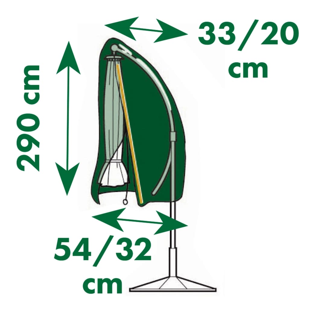 Nature Housse de protection pour parasols flottants 54/32x290 cm