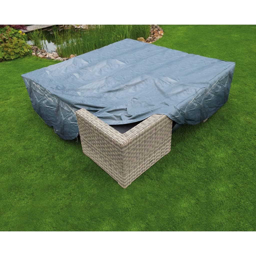 Housse de salon de jardin Nature pour table basse et chaises 200x200x70 cm