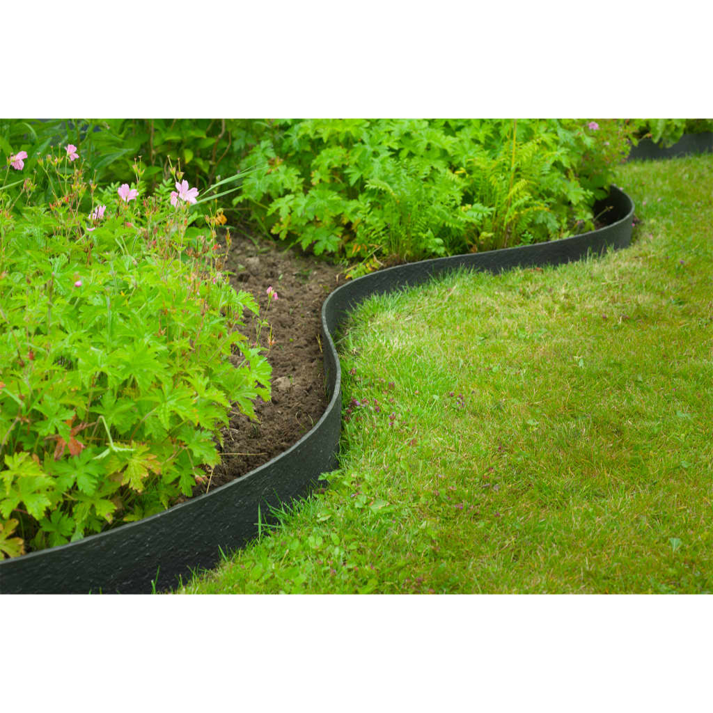 Bordure de jardin Nature texturée 0,12x24 m 5 mm