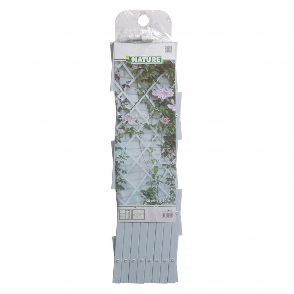 Treillis de jardin nature 50x150 cm PVC 6040702