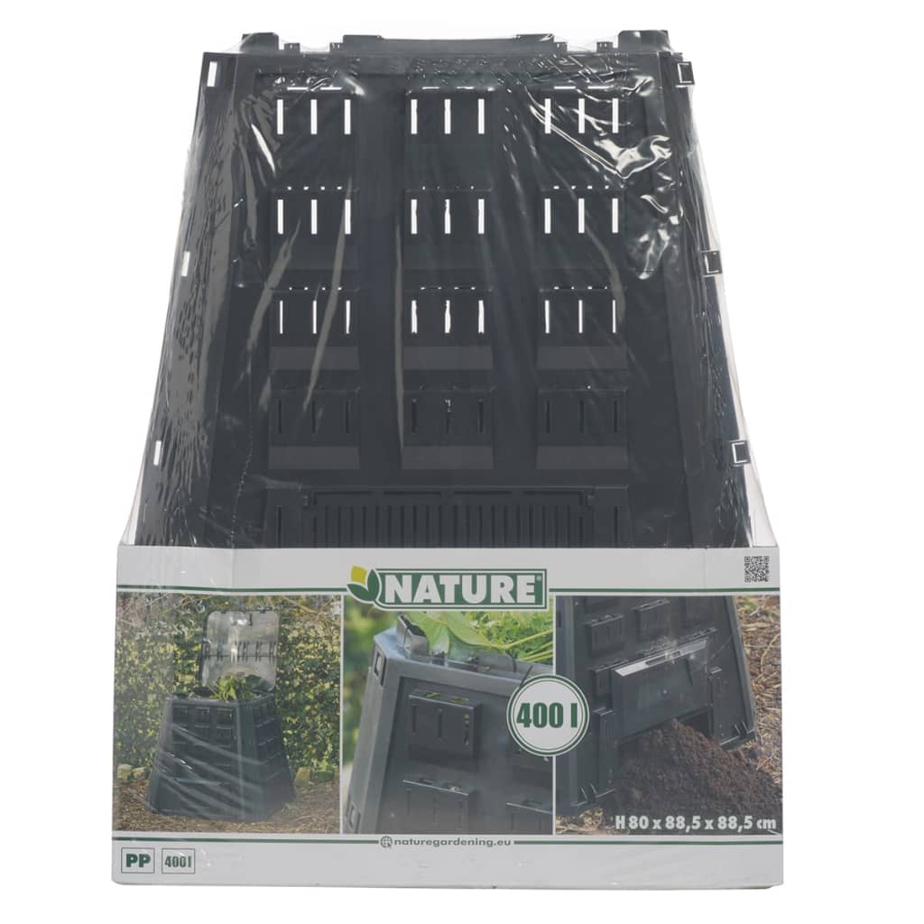 Nature compostsilo zwart 400 L 6071480