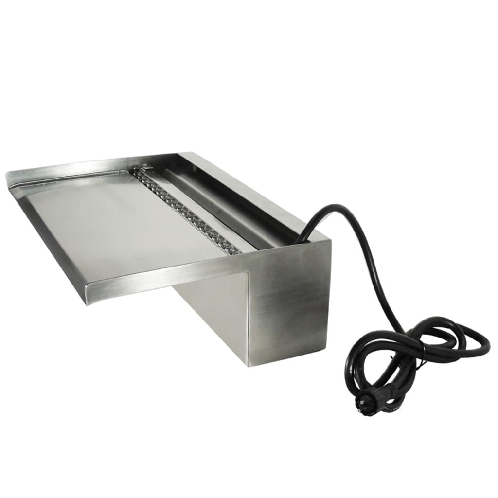 Ubbink Waterval Niagara LED 30 cm zilverkleurig 1312124