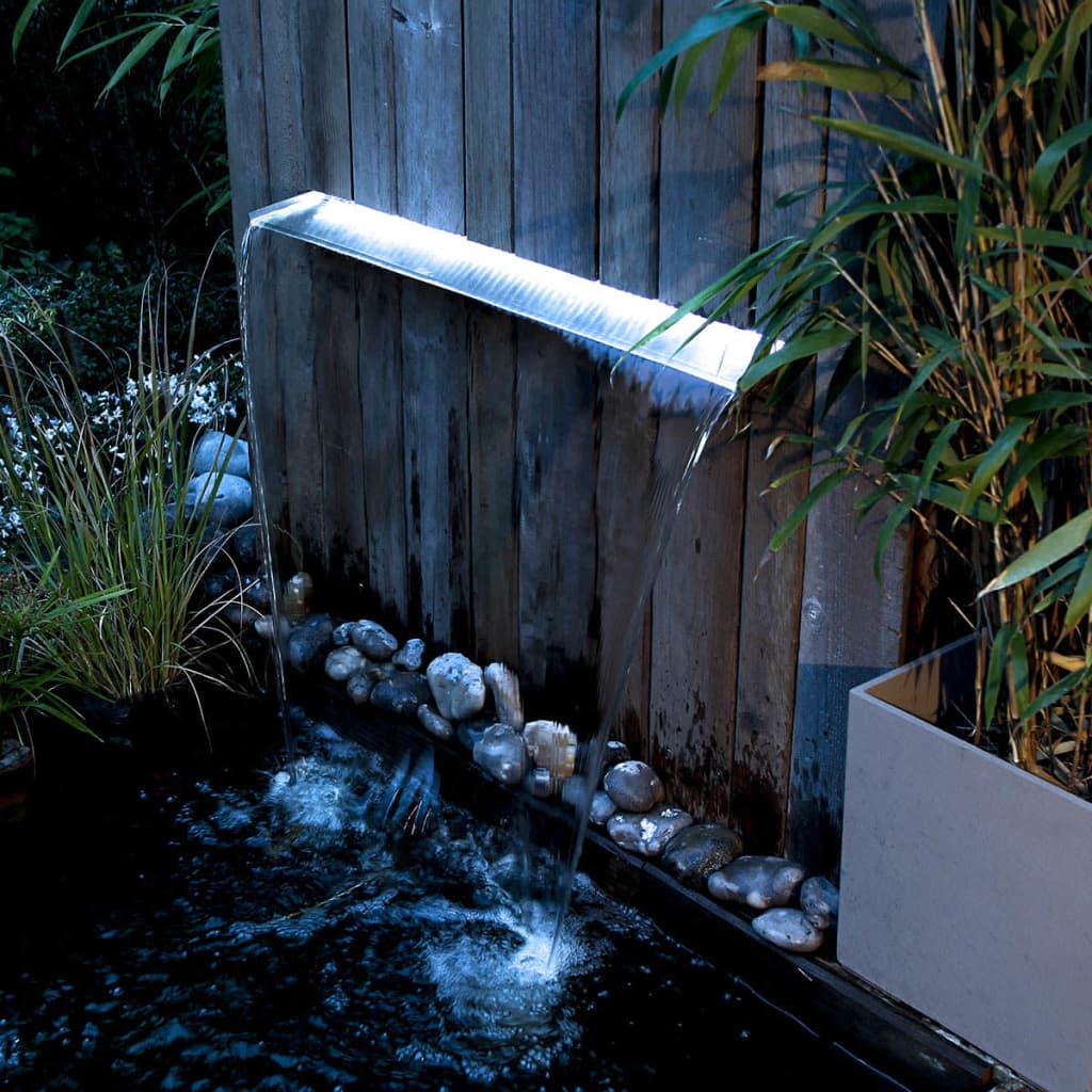 Ubbink Waterval Niagara LED 30 cm zilverkleurig 1312124