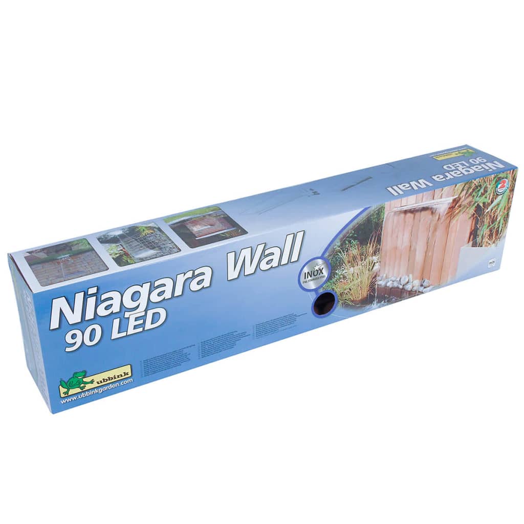 Ubbink Waterval Niagara LED 30 cm zilverkleurig 1312124