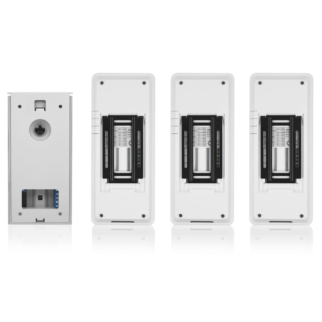 Smartwares Video-intercomsysteem 3 appartementen 20,5x8,6x2,1 cm wit