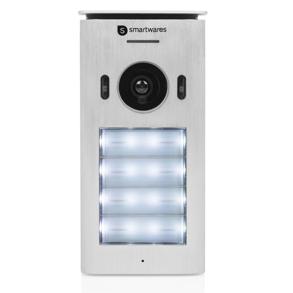 Smartwares Video-intercomsysteem 3 appartementen 20,5x8,6x2,1 cm wit