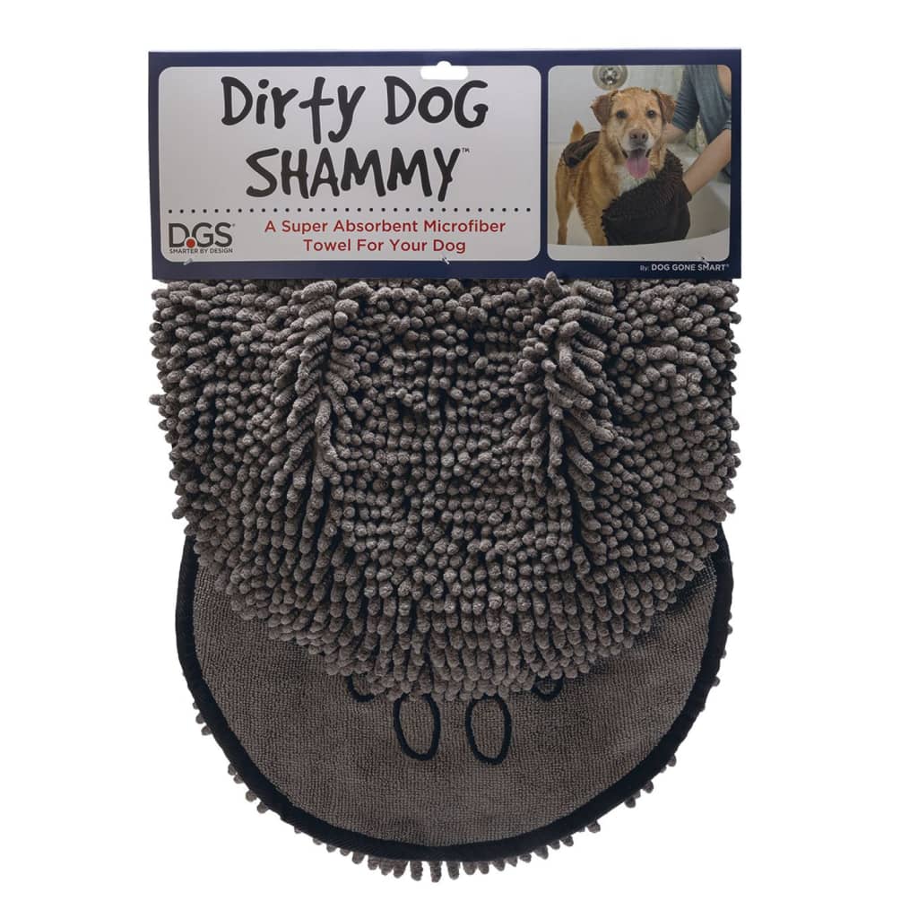 DOG GONE SMART Serviette pour chien Shammy 80x35 cm marron