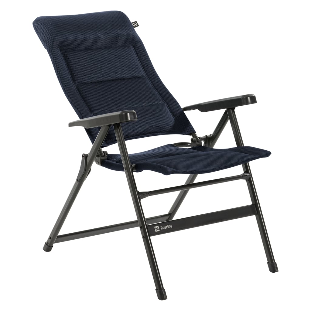 Travellife Tuinstoel verstelbaar Barletta Comfort L blauw