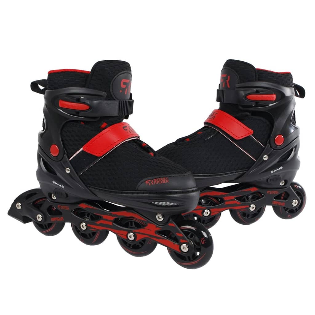 Street Rider Inlineskates Pro verstelbaar maat 38-42 zwart