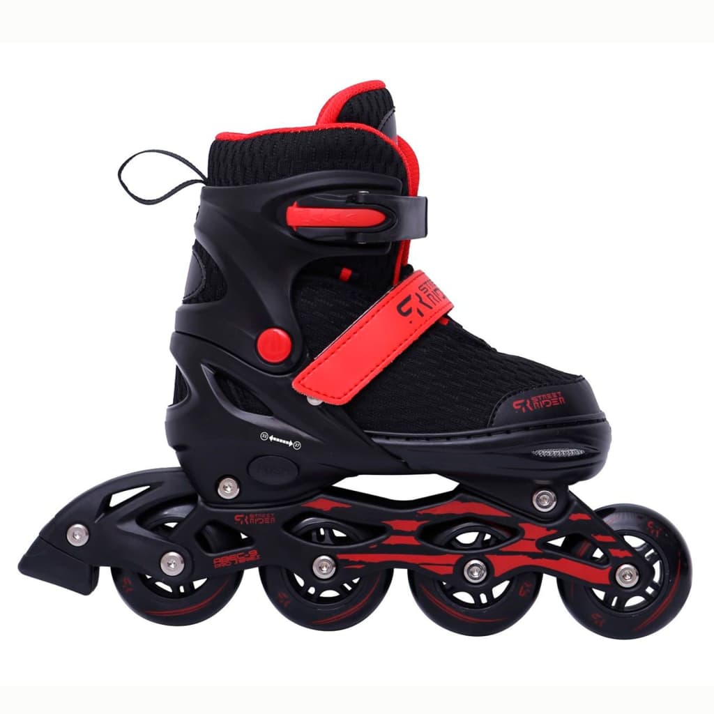 Street Rider Inlineskates Pro verstelbaar maat 38-42 zwart