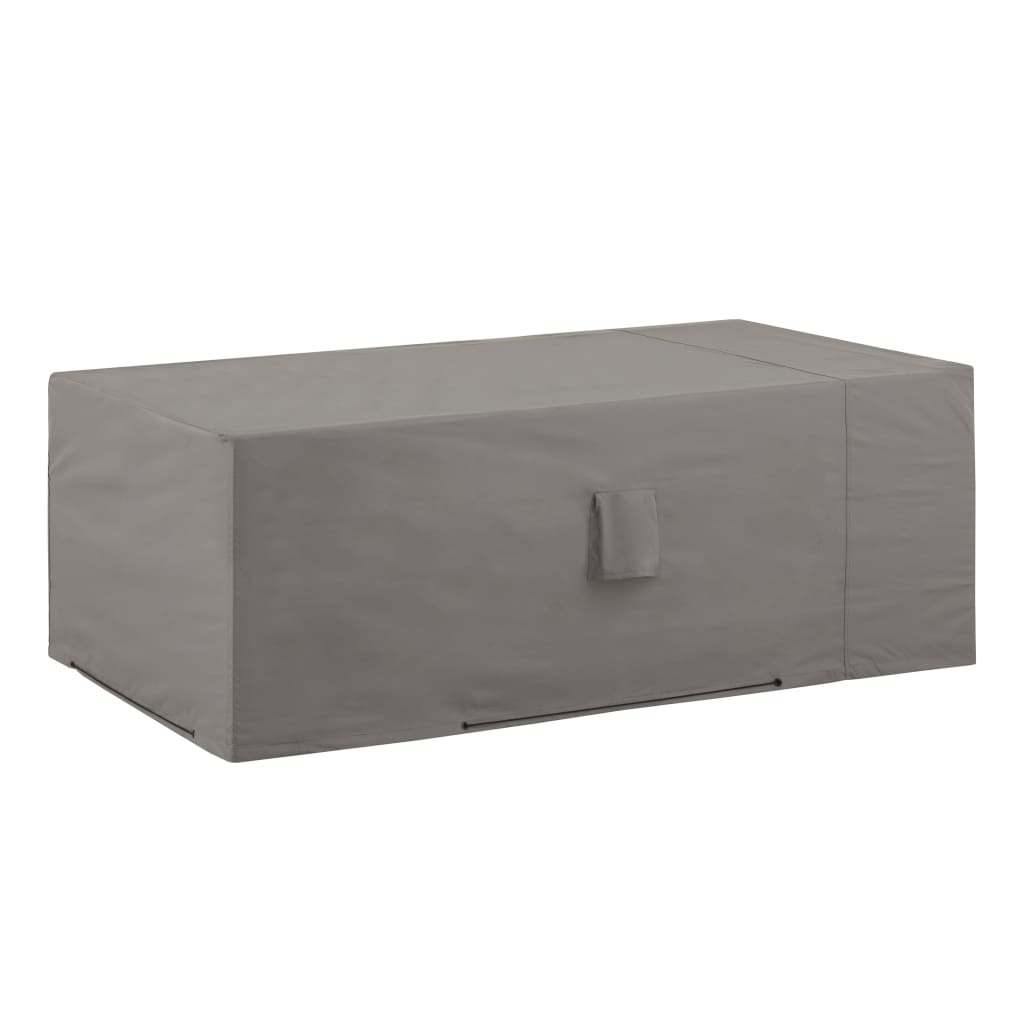 Housse pour meuble de jardin Madison 130x130x85 cm gris