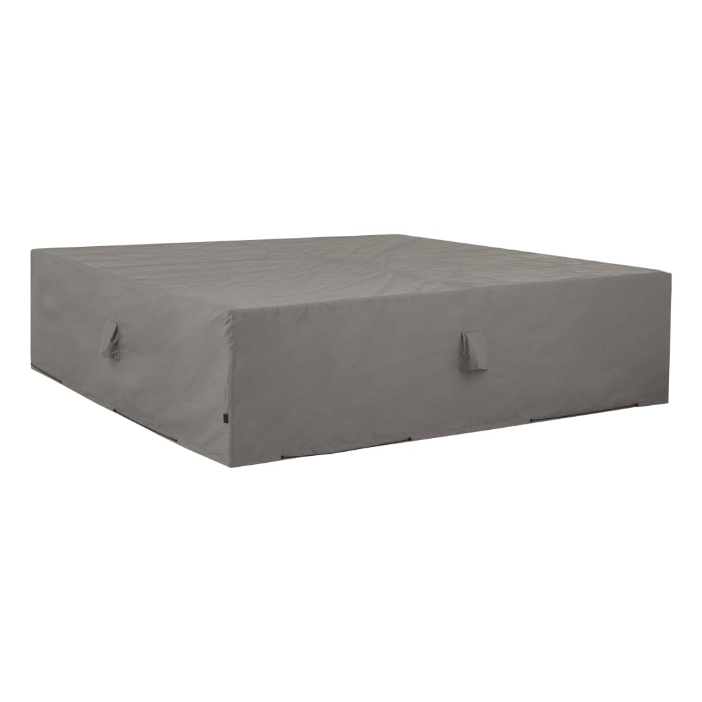 Housse pour meuble de jardin Madison 130x130x85 cm gris