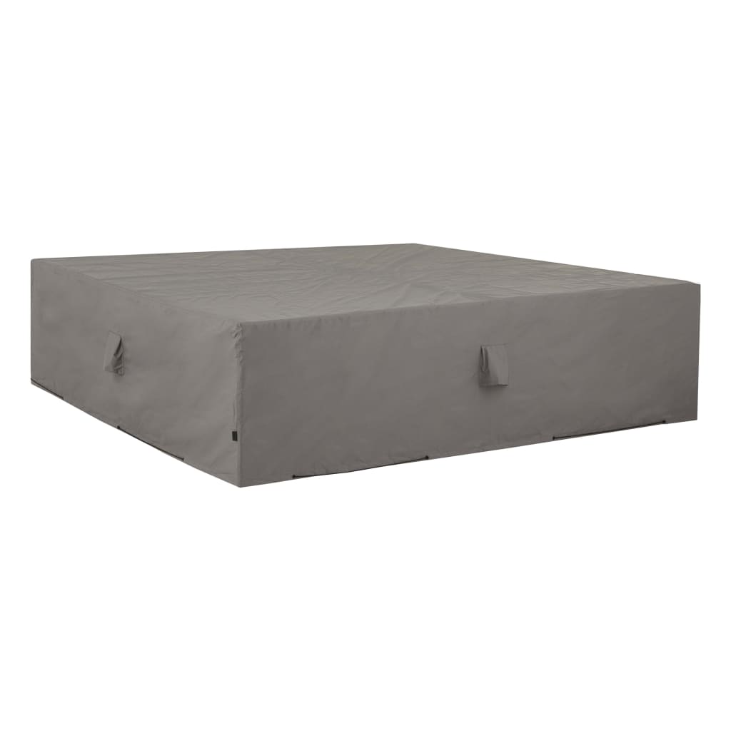 Housse pour meuble de jardin Madison 130x130x85 cm gris