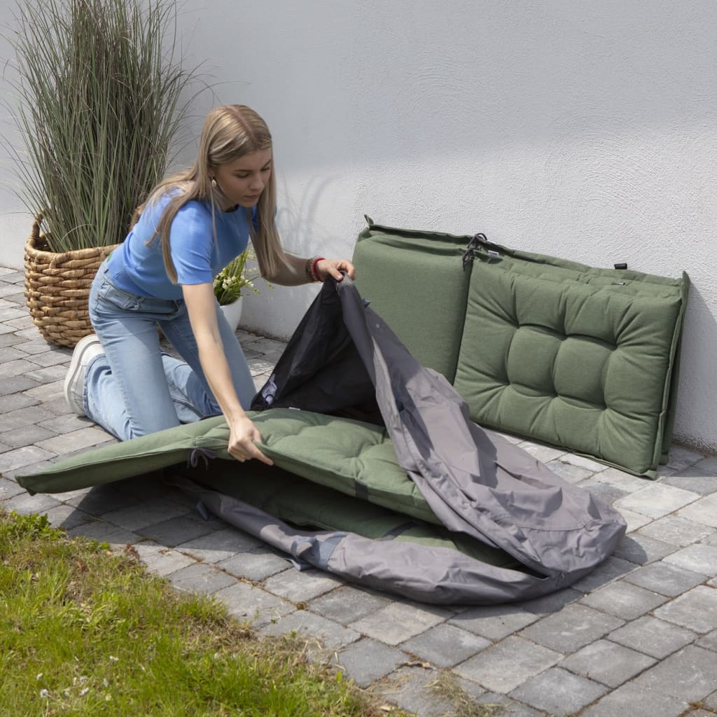 Madison Housse pour coussins de jardin 80x80x60 cm gris