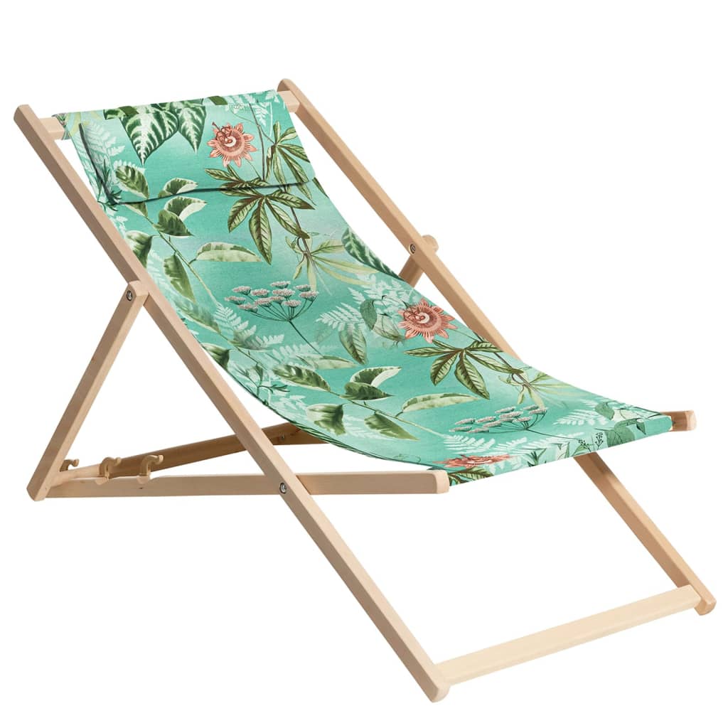 Madison Chaise de plage La Grave 55x90x87 cm bois