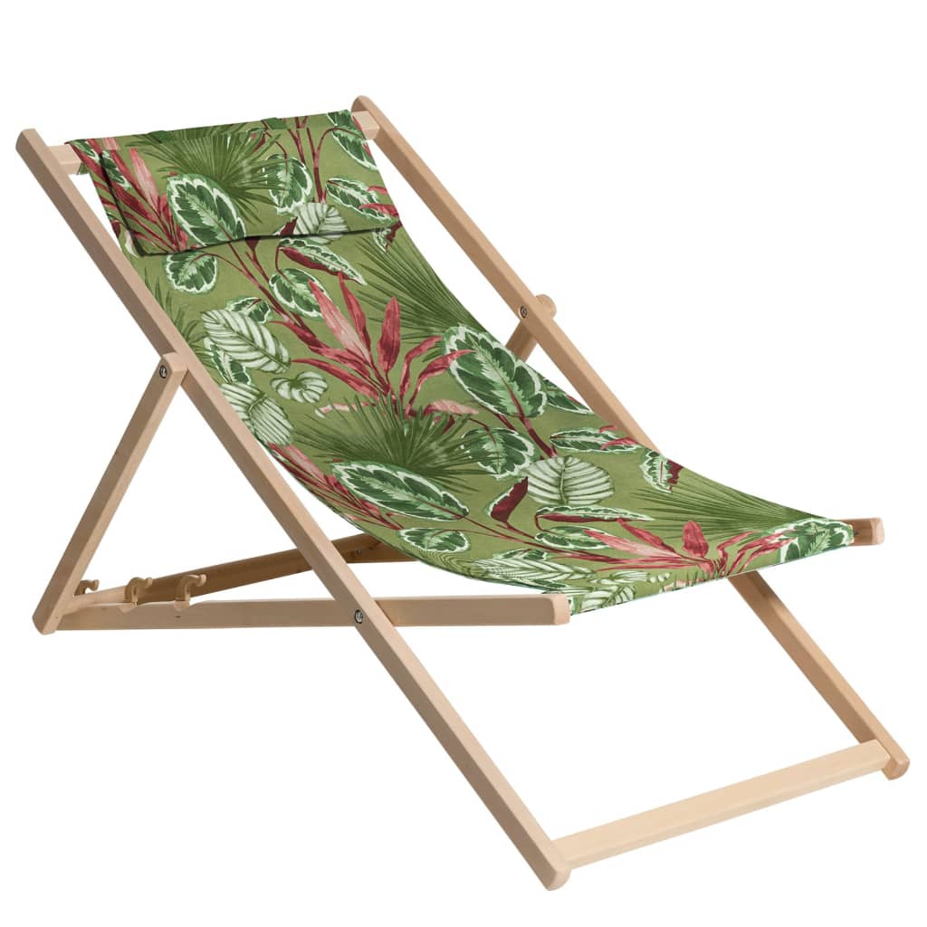 Madison Chaise de plage La Grave 55x90x87 cm bois