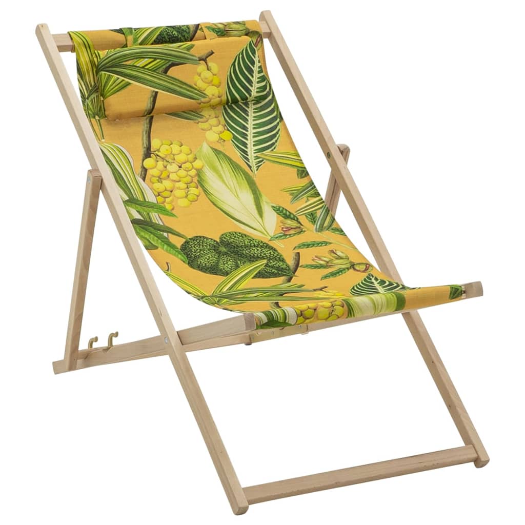 Madison Chaise de plage La Grave 55x90x87 cm bois