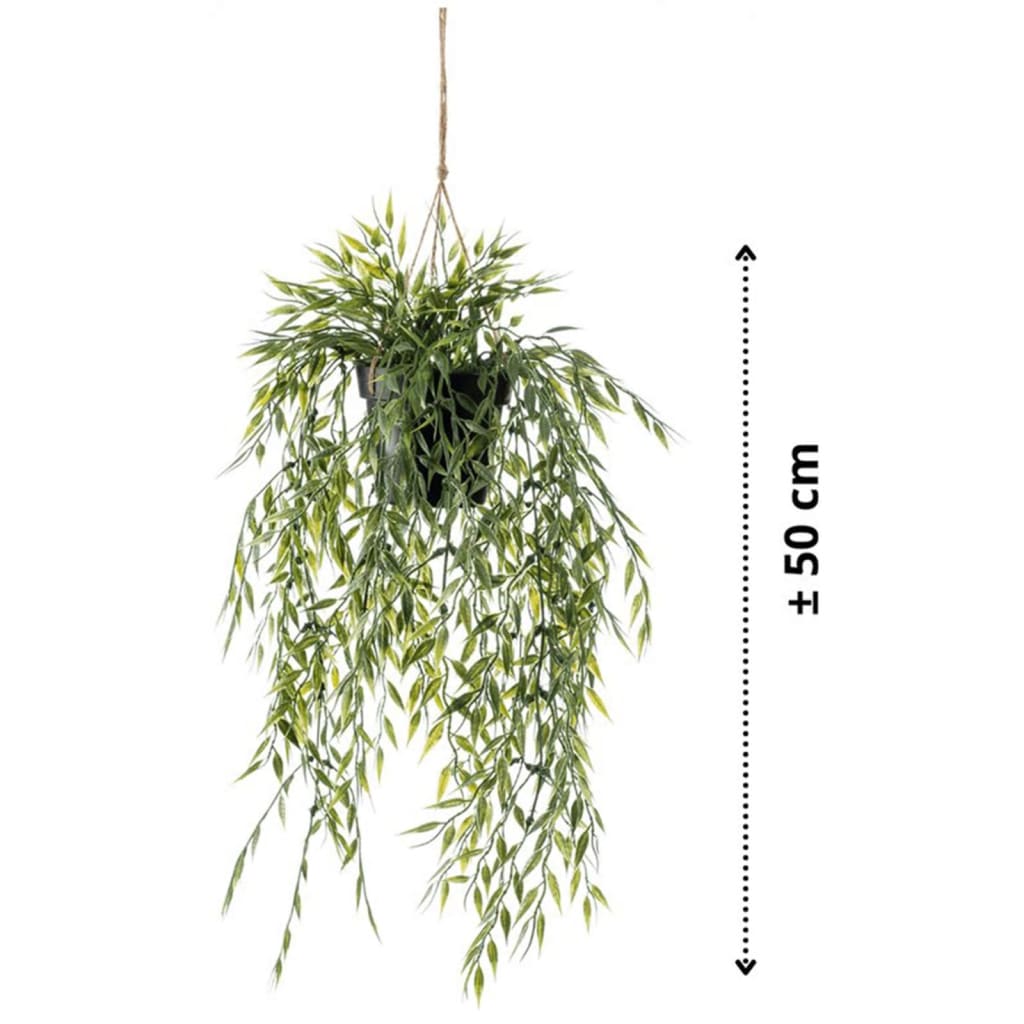 Emerald Kunstplant hangend in pot 50 cm