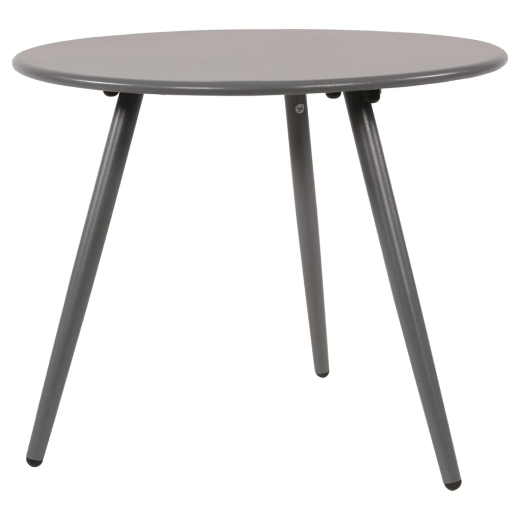 Lesli Living Table d'appoint Rafael 45x35 cm gris