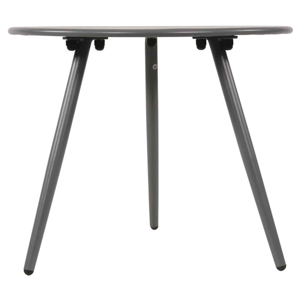 Lesli Living Table d'appoint Rafael 45x35 cm gris