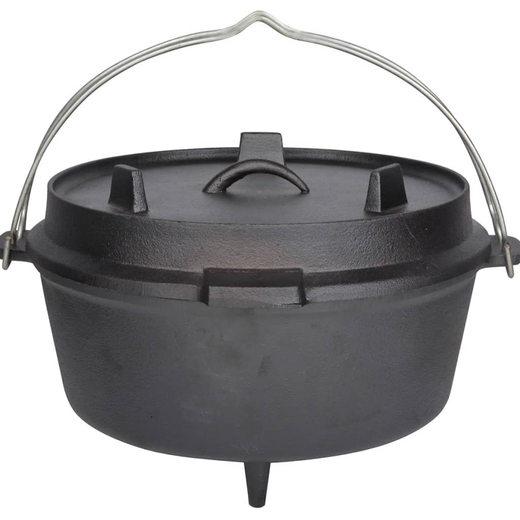 Esschert Design sudderpot gietijzer 6,5 L Zwart FF235