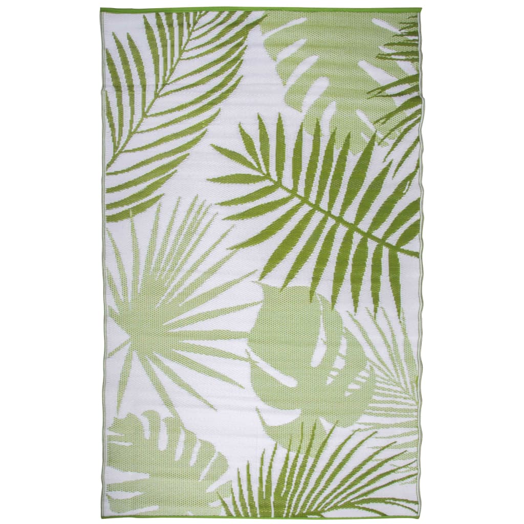 Esschert Design Buitenkleed 241x152 cm jungle bladeren OC22