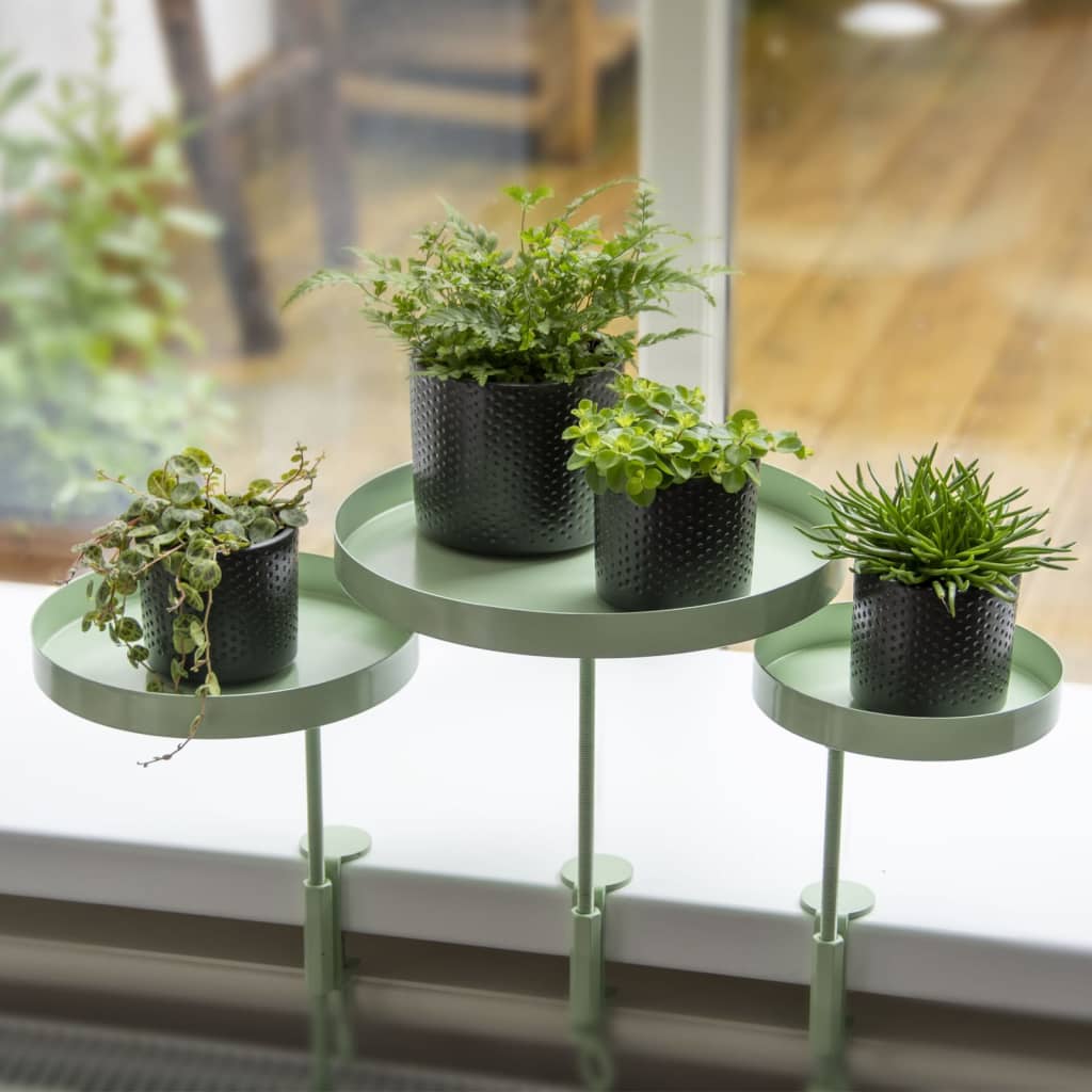 Esschert Design Bac à plantes avec pince rond L doré