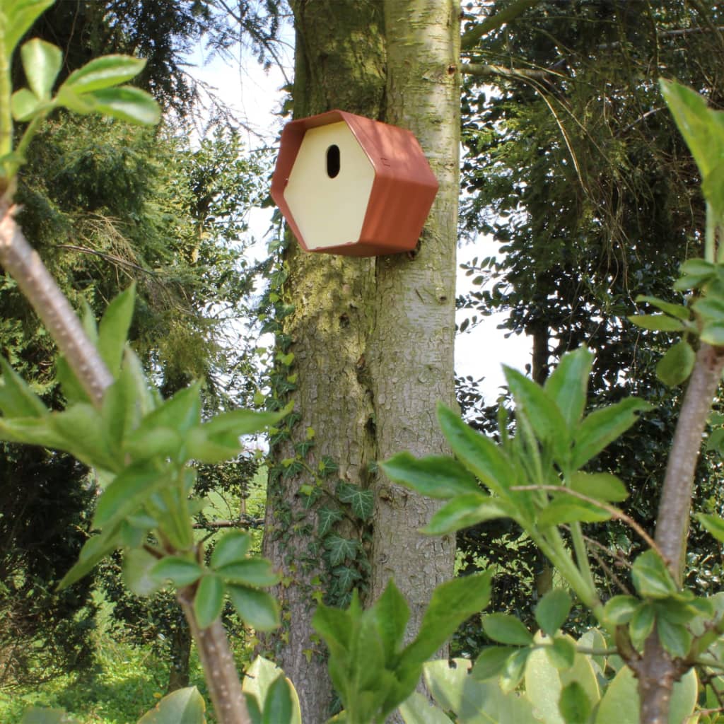 Capi Birdhouse Hive 2 19x23x20 cm marron