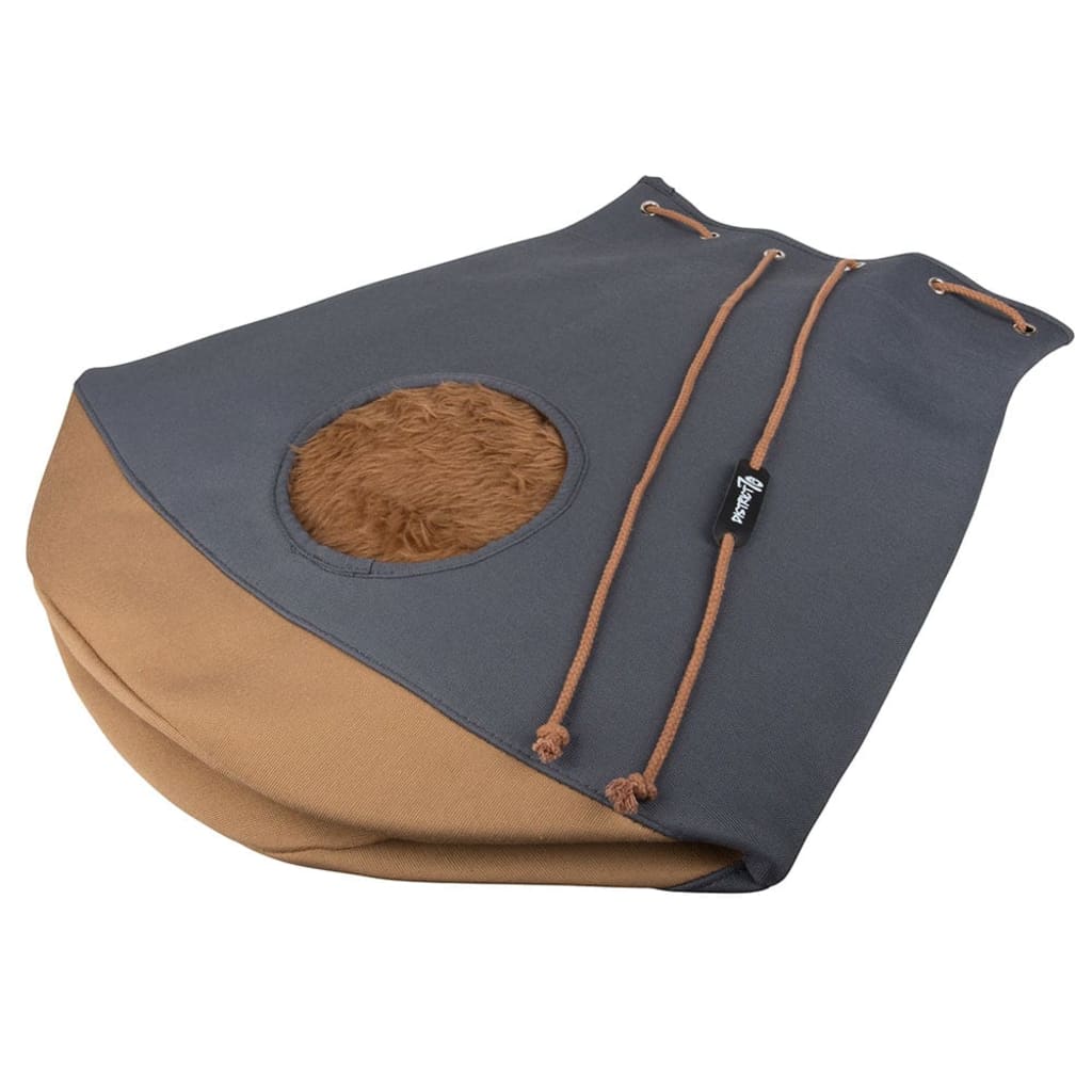 DISTRICT70 Panier/sac pour chat CASA gris foncé