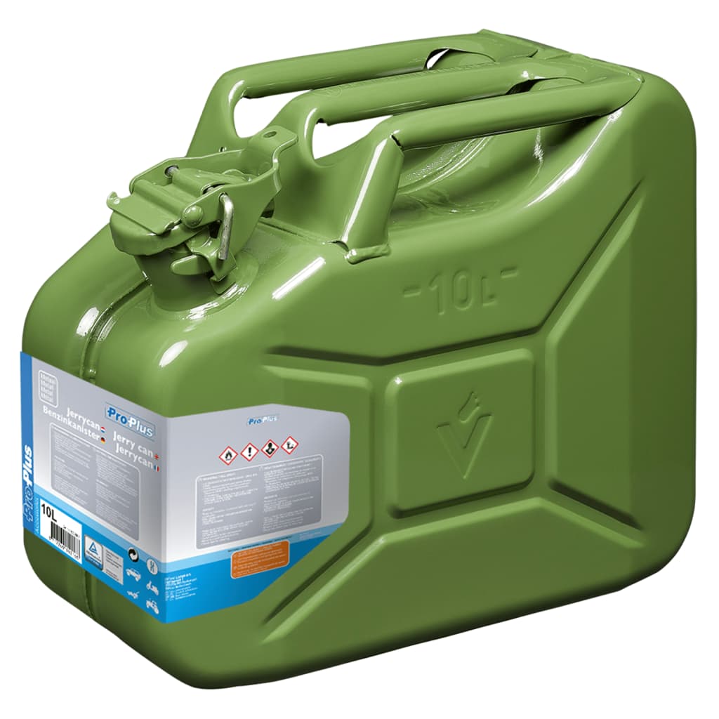 ProPlus Jerrycan 10 L métal vert