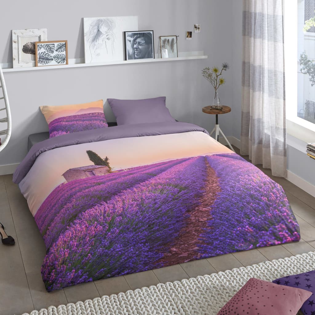 Pure Dekbedovertrek LAVENDER 200x200/220 cm