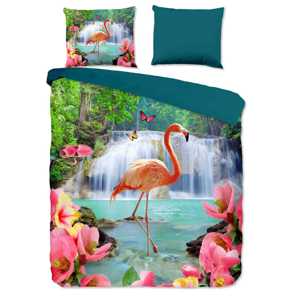 Pure Dekbedovertrek FLAMINGO 140x200/220 cm