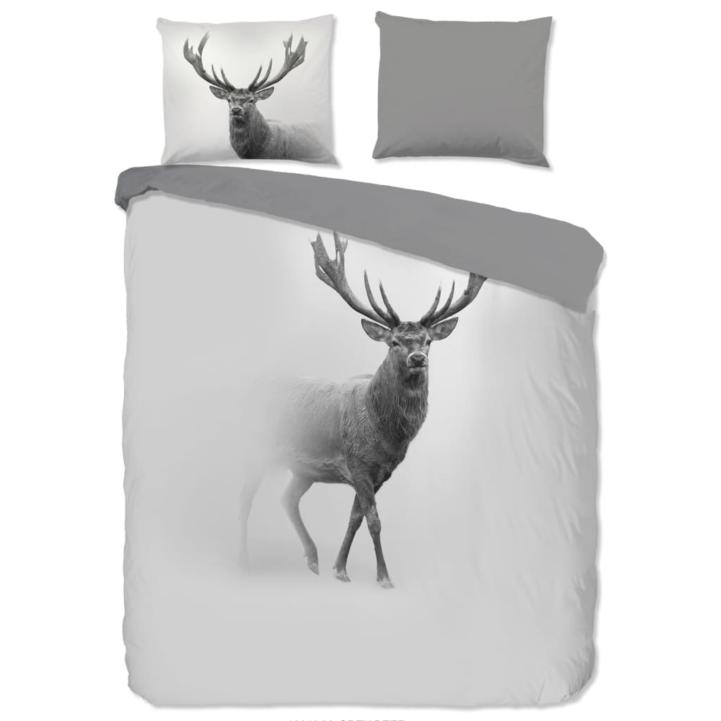 Pure Housse de couette CERF GRIS 135x200 cm