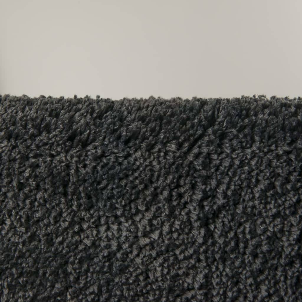 Tapis de bain Sealskin Angora 60x60 cm gris