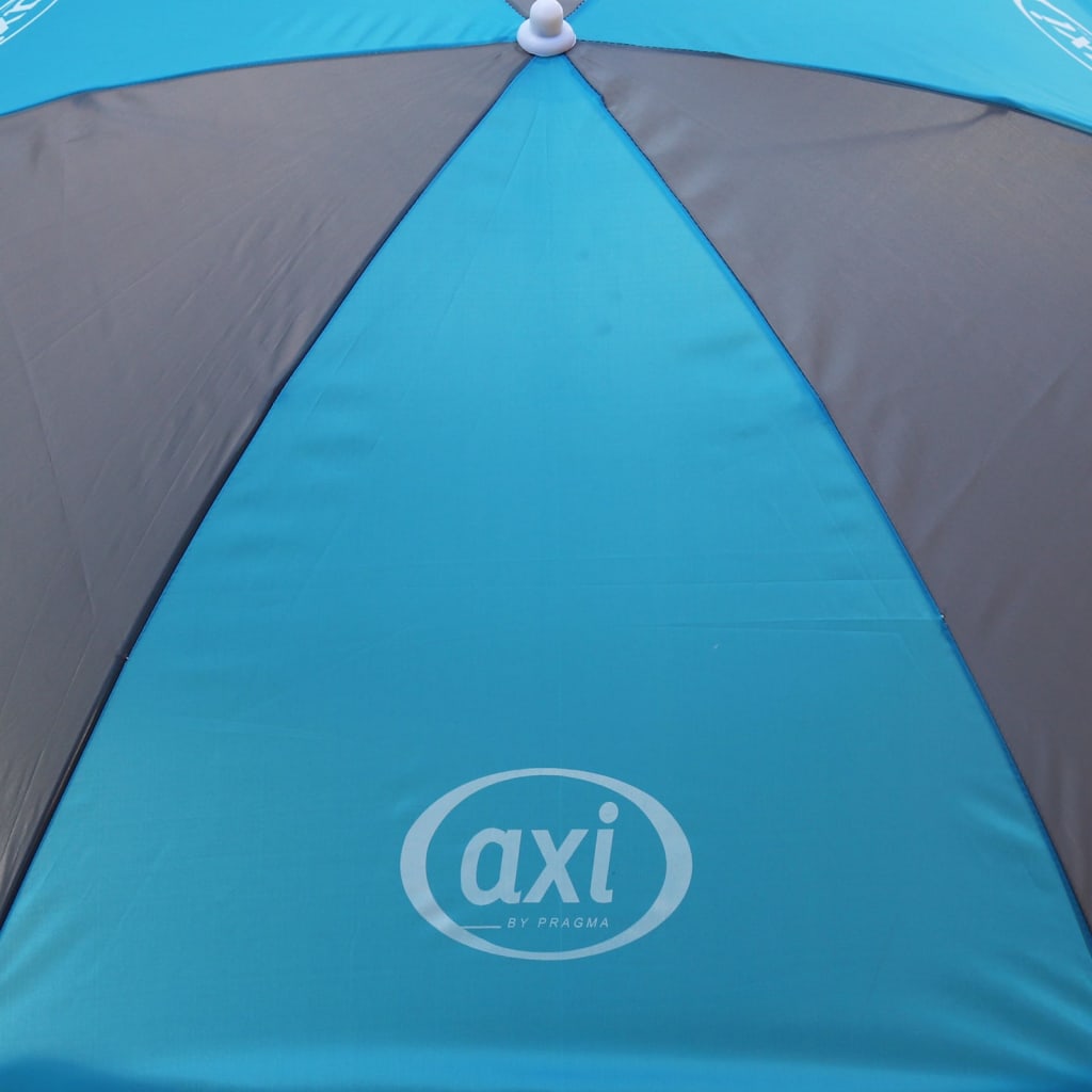 AXI Table de pique-nique enfant Nick avec parasol marron et blanc