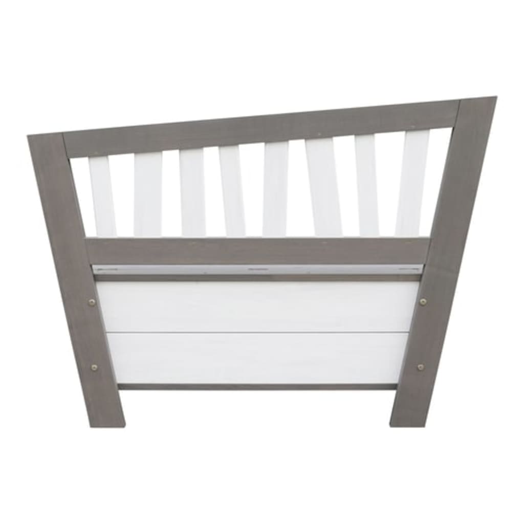 AXI Banc de rangement Corky marron et blanc