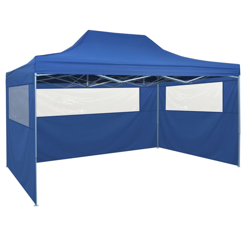 Tente pop-up pliante avec 4 parois latérales 3x4,5 m