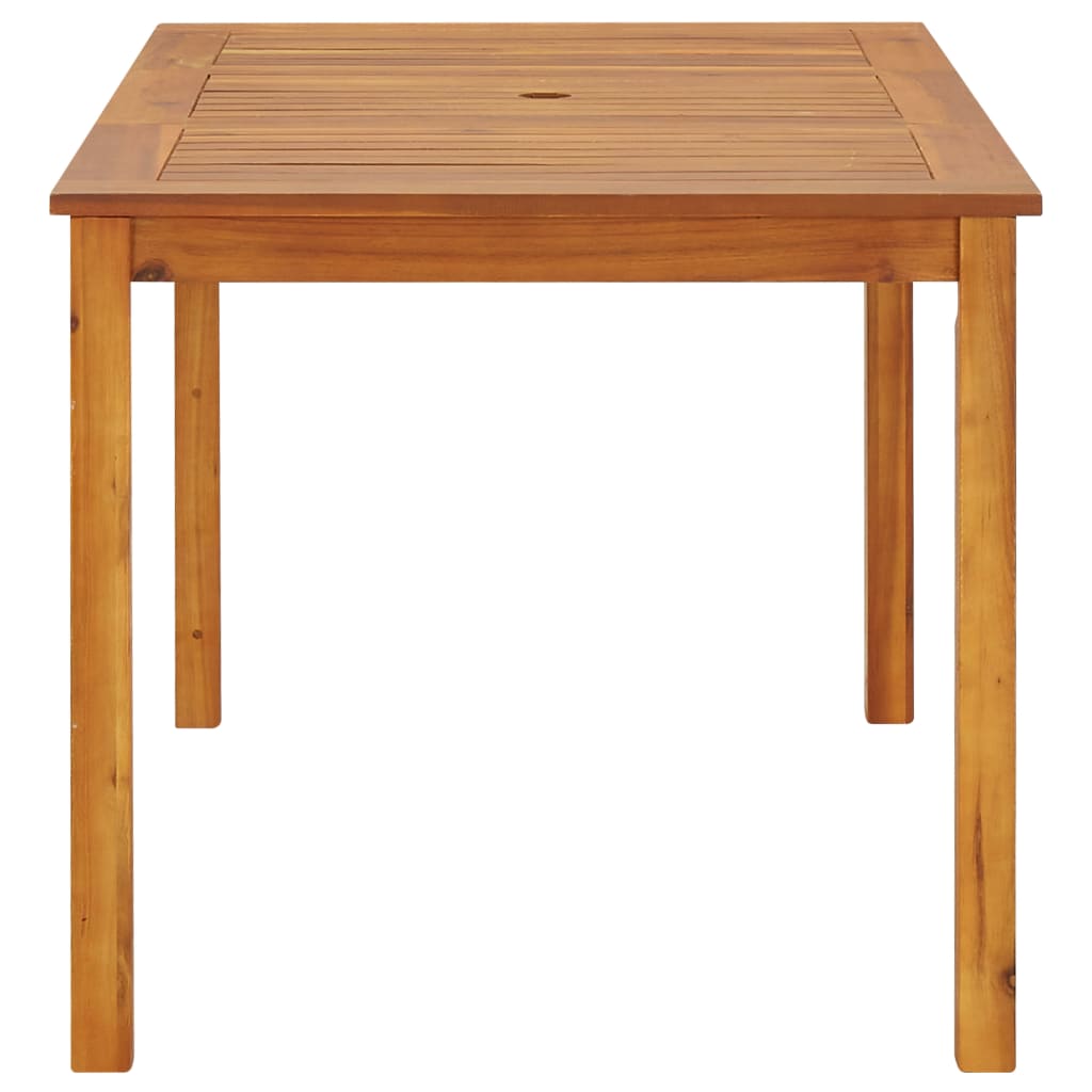 Table de jardin 150x90x74 cm en bois d'acacia massif