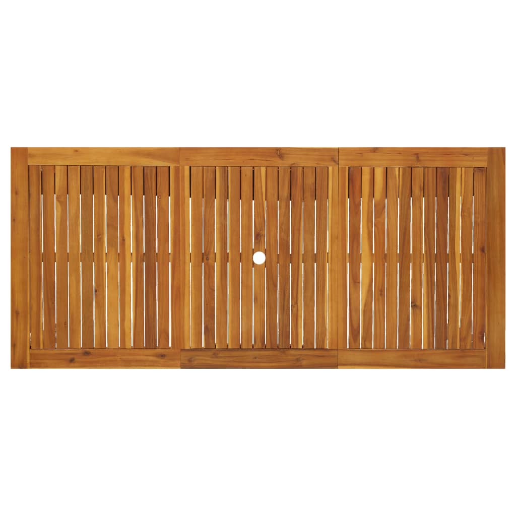 Tuintafel 200x100x75 cm massief acaciahout