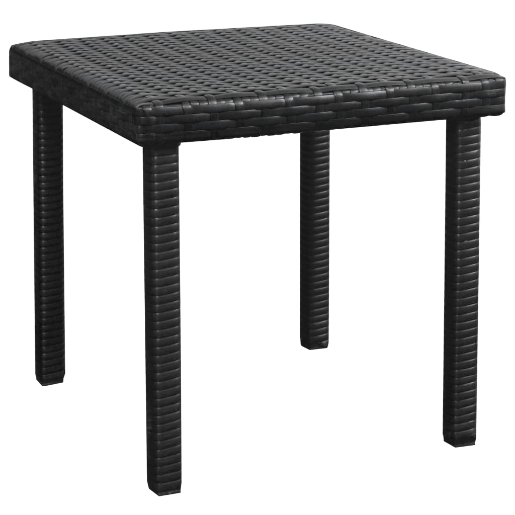 Bain de soleil avec coussin et table en polyrotin