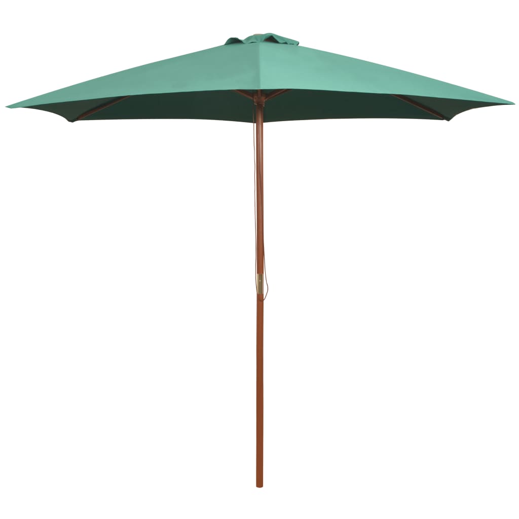 Parasol met houten paal 270 cm