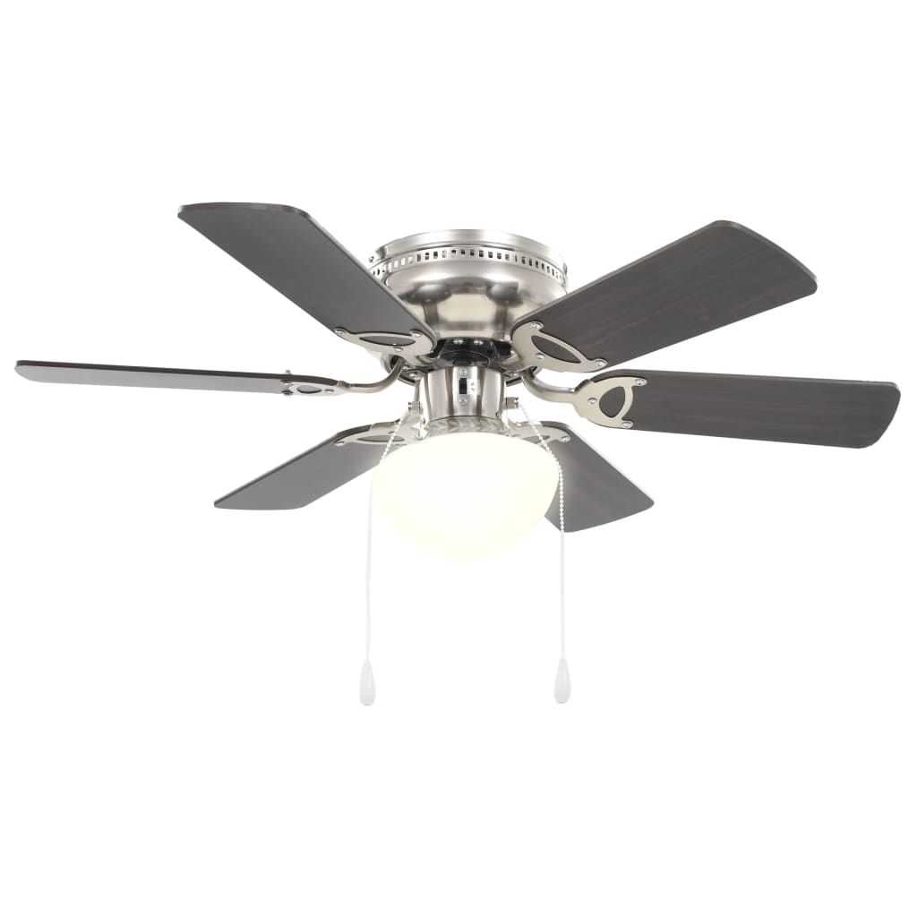 Ventilateur de plafond avec lampe 82 cm