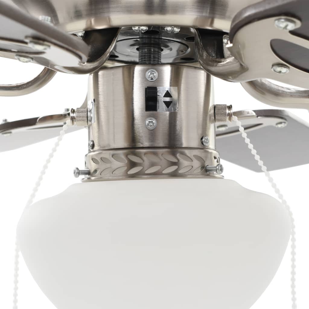 Ventilateur de plafond avec lampe 82 cm