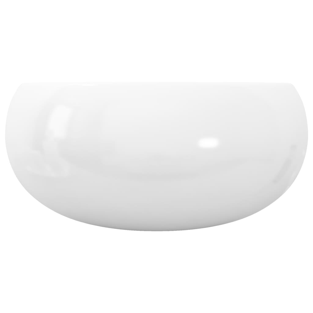 Lavabo rond 40x15 cm en céramique