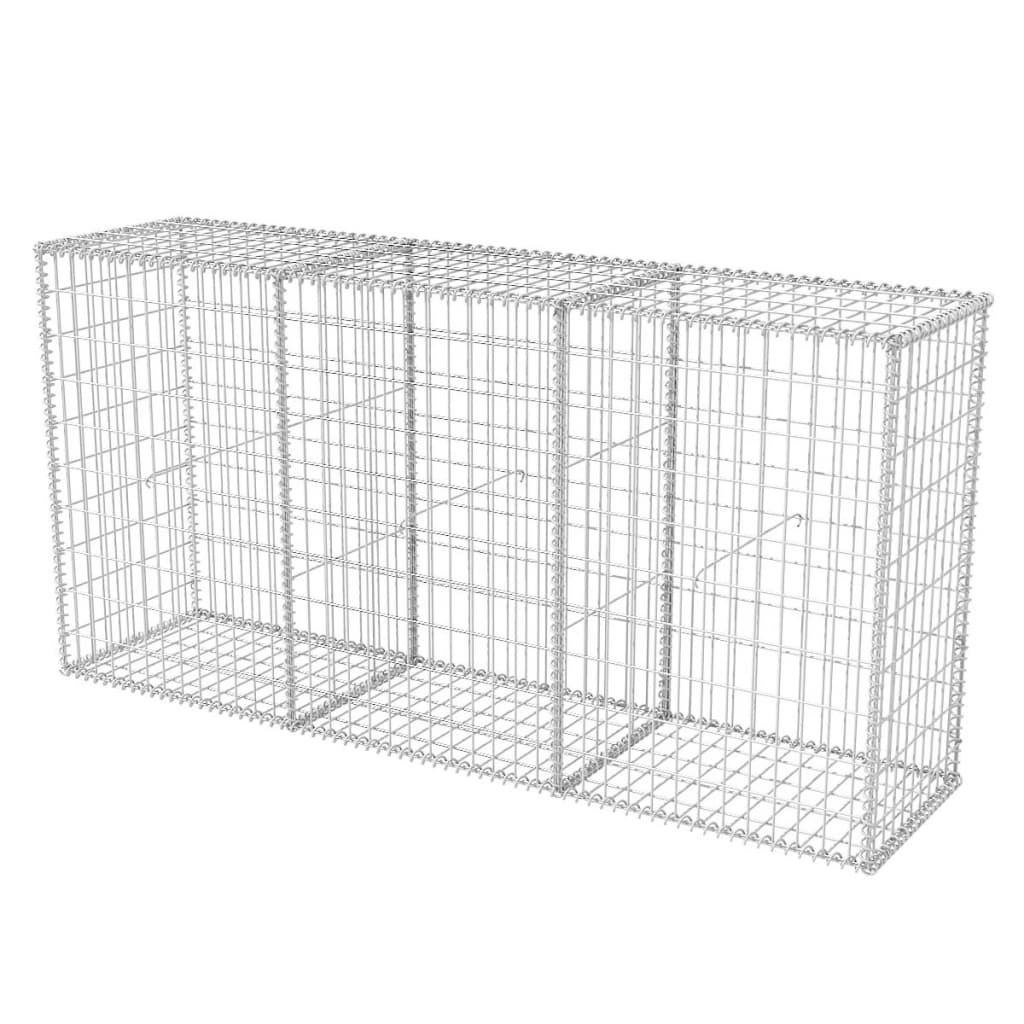 Gabion mand 100x50x100 cm gegalvaniseerd staal