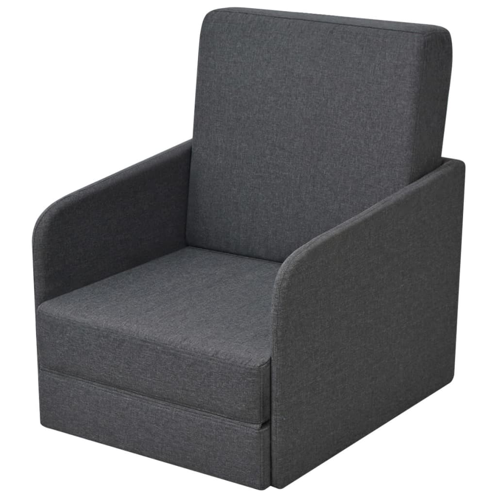 Fauteuil-lit pliable en tissu