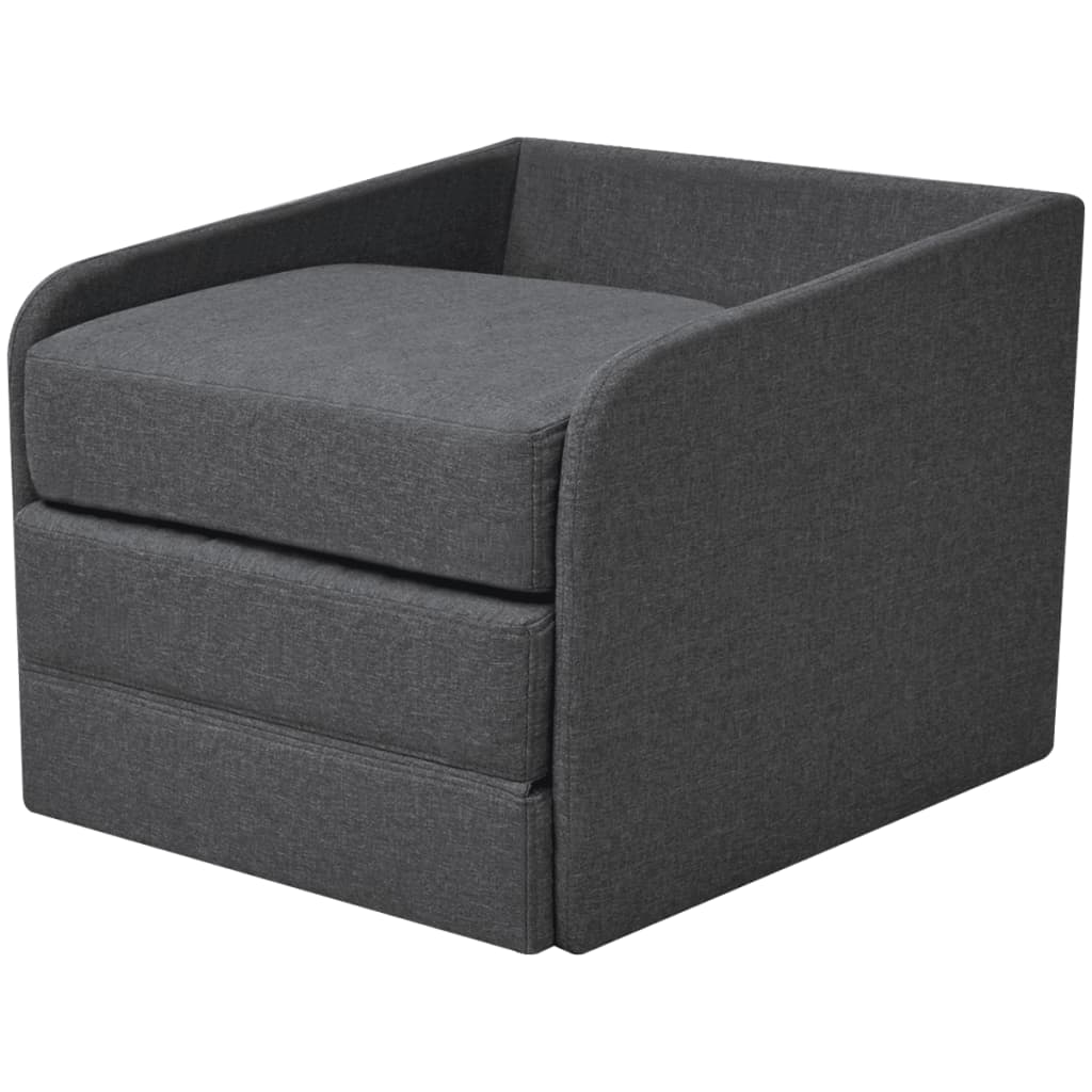 Fauteuil-lit pliable en tissu