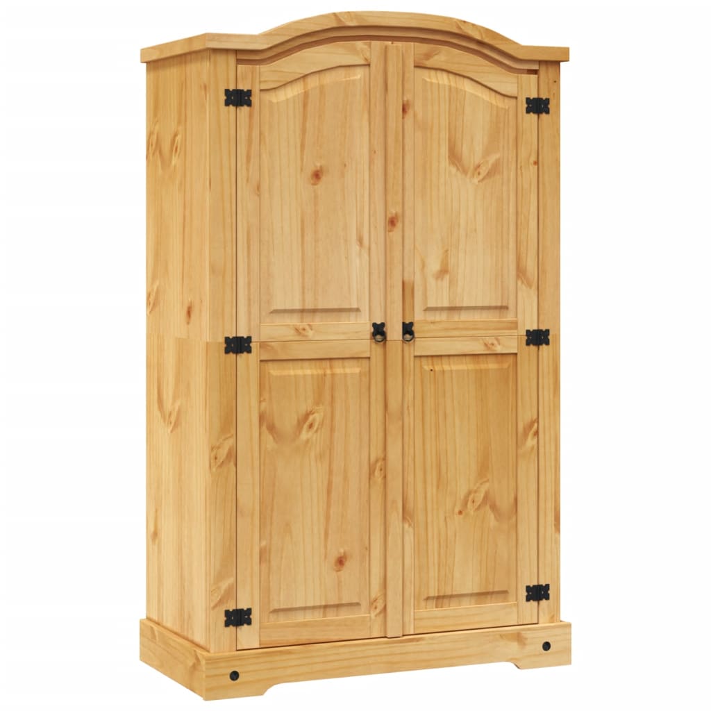 Armoire en pin mexicain style Corona 2 portes