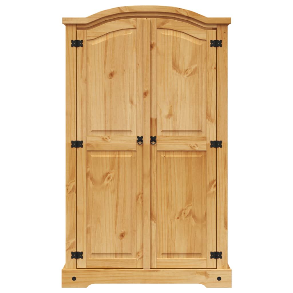 Armoire en pin mexicain style Corona 2 portes