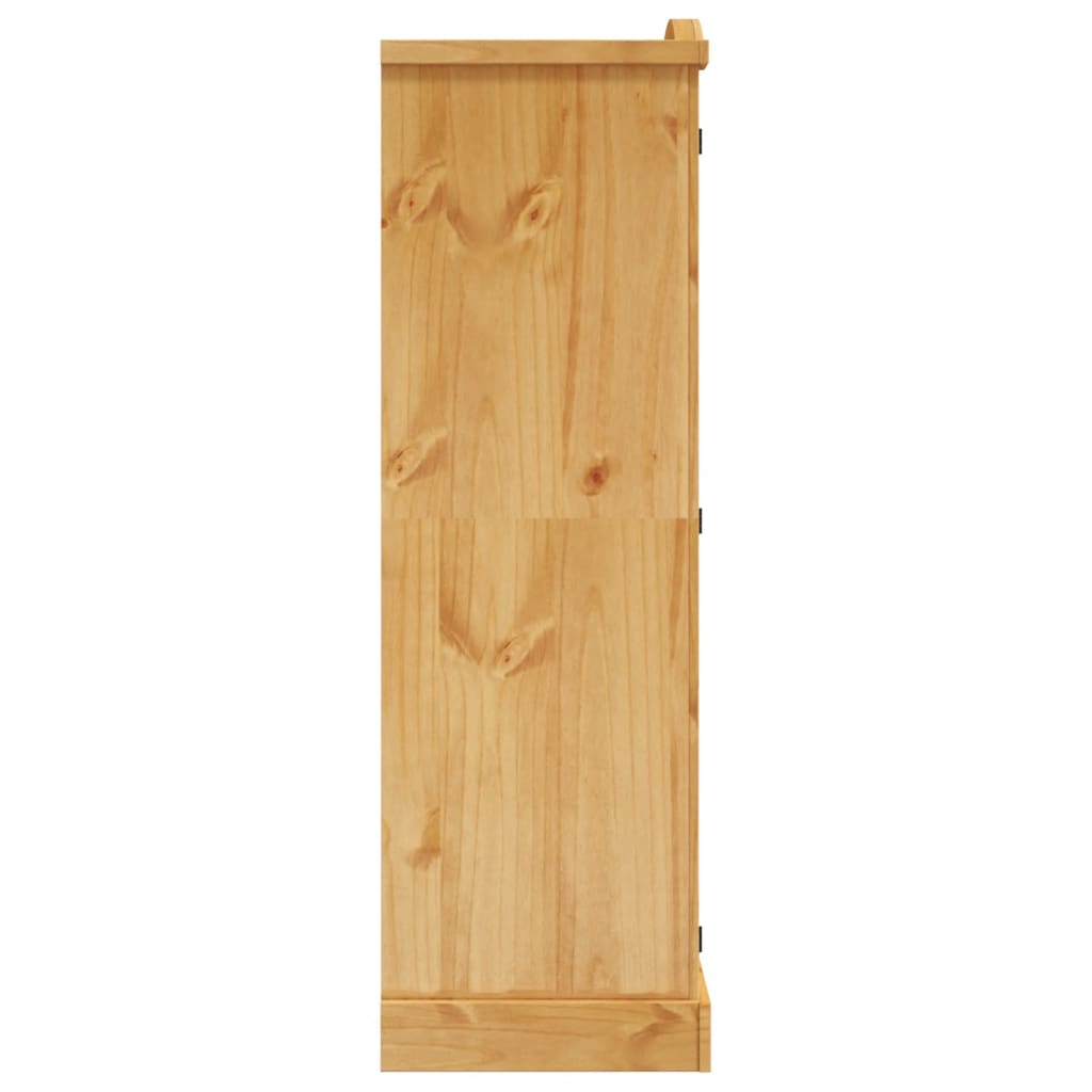 Armoire en pin mexicain style Corona 2 portes